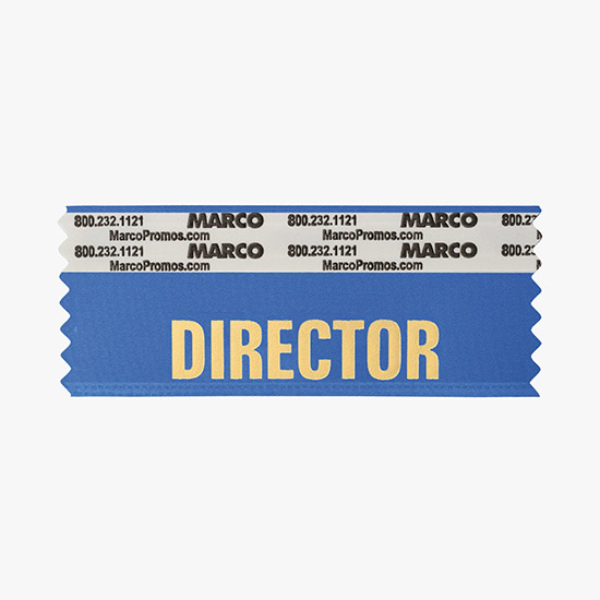 DIRECTOR Ribbon - Horizontal