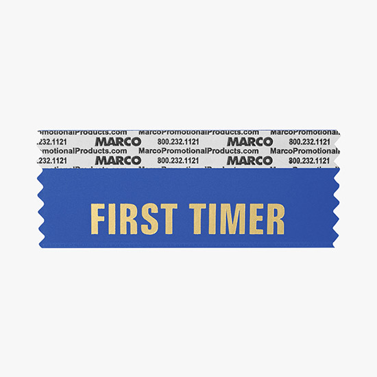 FIRST TIMER Ribbon - Horizontal