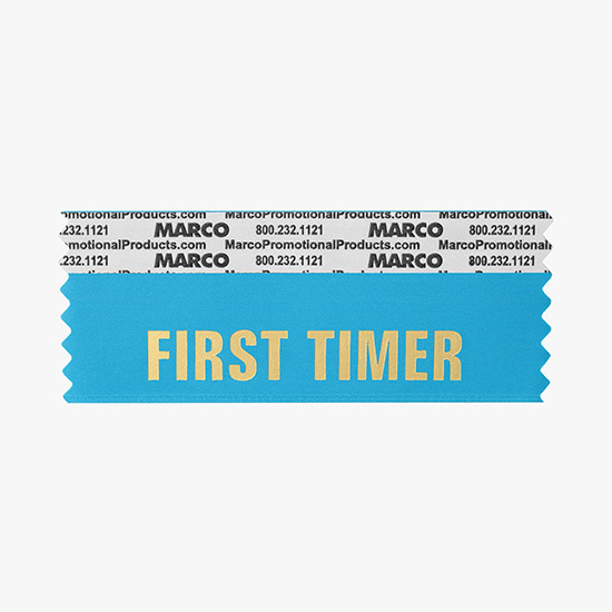 FIRST TIMER Ribbon - Horizontal