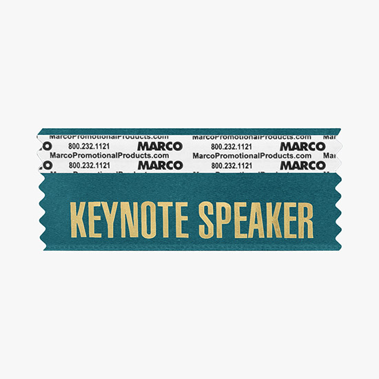KEYNOTE SPEAKER Ribbon - Horizontal
