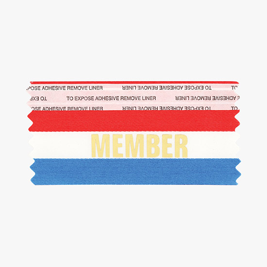 MEMBER Ribbon - Horizontal