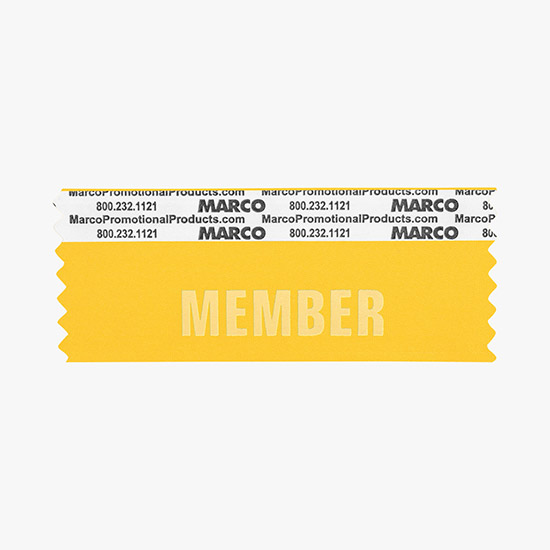 MEMBER Ribbon - Horizontal
