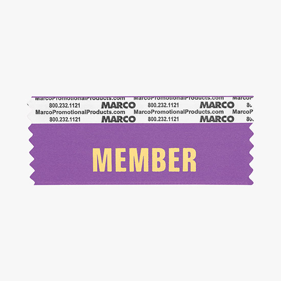 MEMBER Ribbon - Horizontal