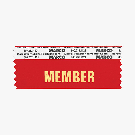 MEMBER Ribbon - Horizontal