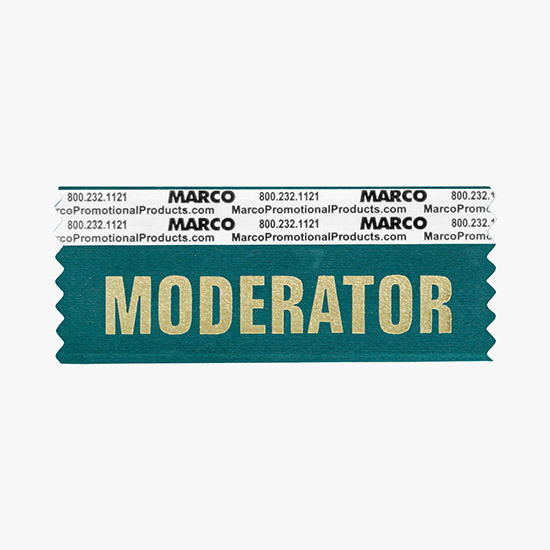MODERATOR Ribbon - Horizontal