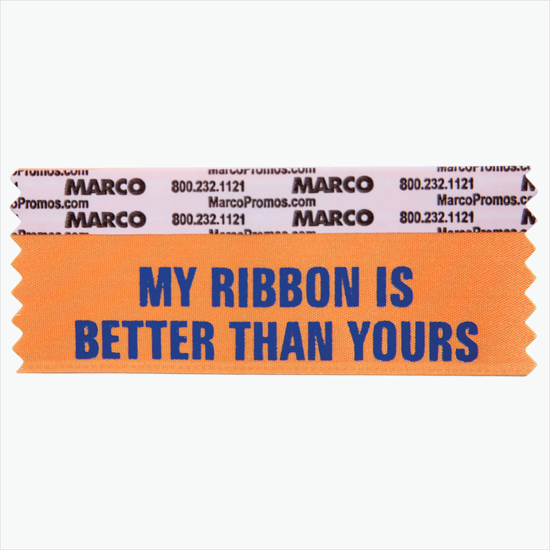 Fun & Funny Badge Ribbons, Personalized Ribbon Titles MARCO