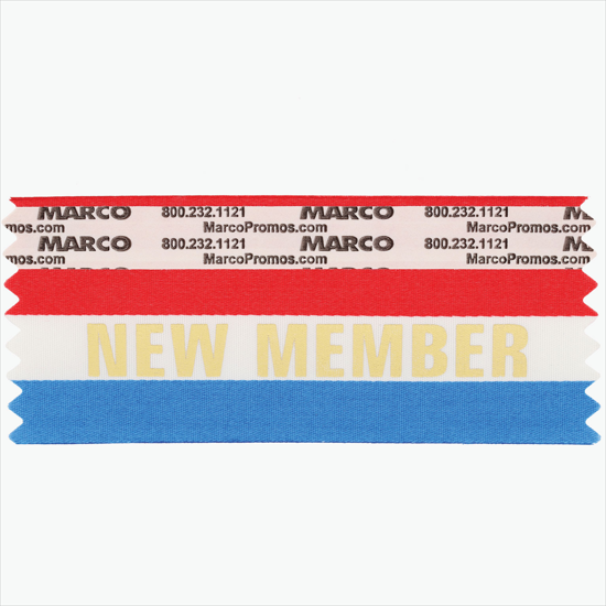 NEW MEMBER Ribbon - Horizontal