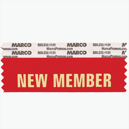 NEW MEMBER Ribbon - Horizontal