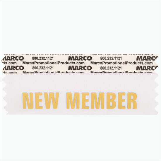 NEW MEMBER Ribbon - Horizontal