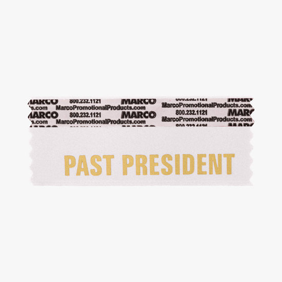 PAST PRESIDENT Ribbon - Horizontal