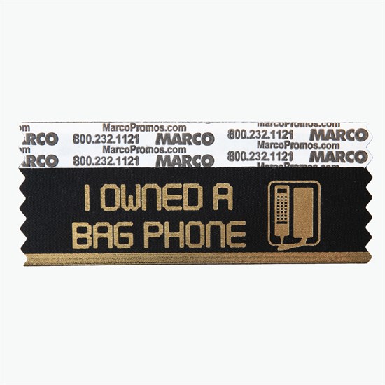100 Assorted Phone Humor Ribbons with Case