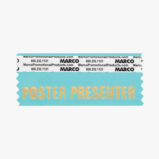 POSTER PRESENTER Ribbon - Horizontal