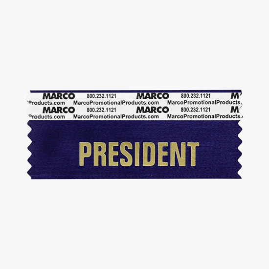 PRESIDENT Ribbon - Horizontal