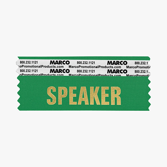 SPEAKER Ribbon - Horizontal