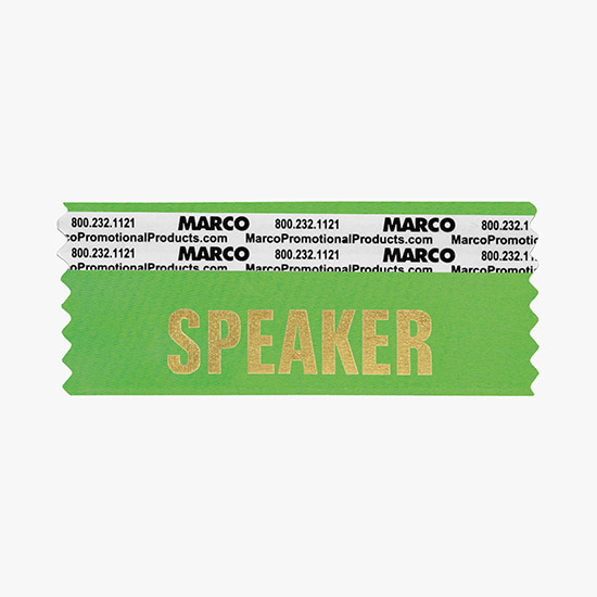 SPEAKER Ribbon - Horizontal
