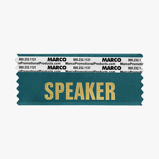 SPEAKER Ribbon - Horizontal