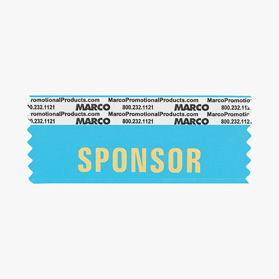 SPONSOR Ribbon - Horizontal