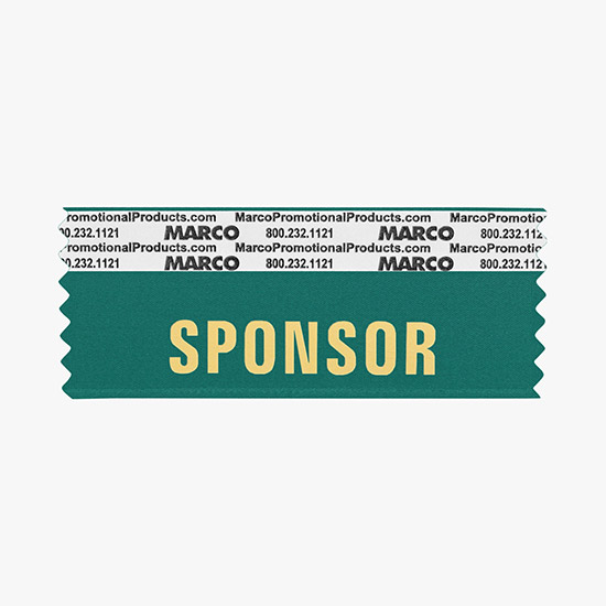 SPONSOR Ribbon - Horizontal