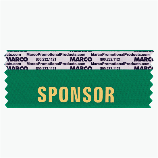 SPONSOR Ribbon - Horizontal