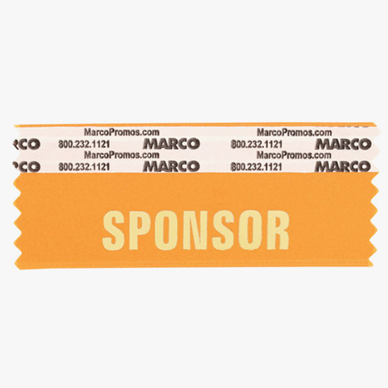 SPONSOR Ribbon - Horizontal