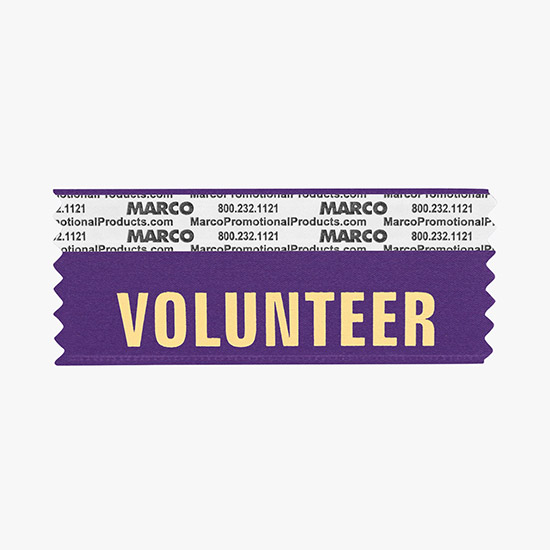 VOLUNTEER Ribbon - Horizontal