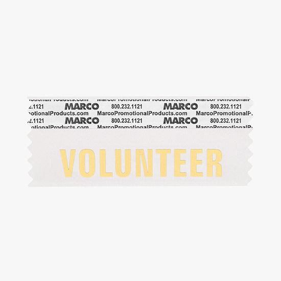 VOLUNTEER Ribbon - Horizontal