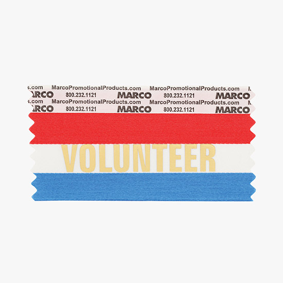 VOLUNTEER Ribbon - Horizontal