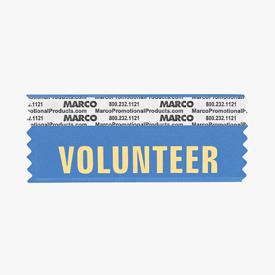 VOLUNTEER Ribbon - Horizontal