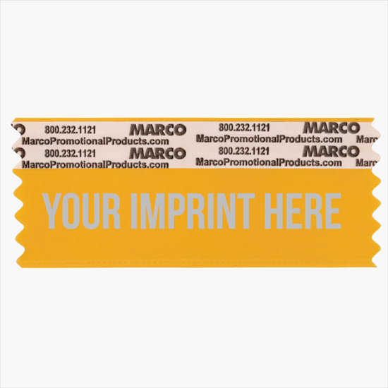 4 x 1 5/8 Horizontal Ribbon - Custom Title 