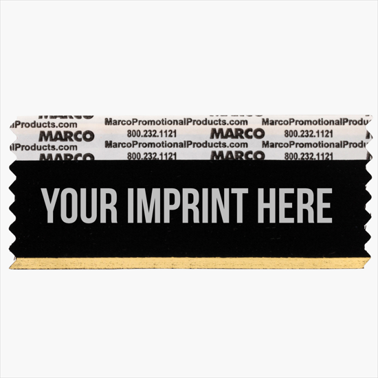 4 x 1 5/8 Horizontal Ribbon - Custom Title 