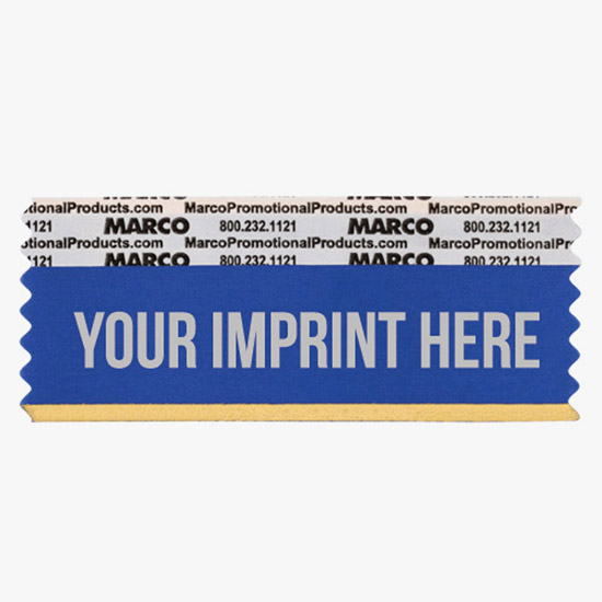 4 x 1 5/8 Horizontal Ribbon - Custom Title 