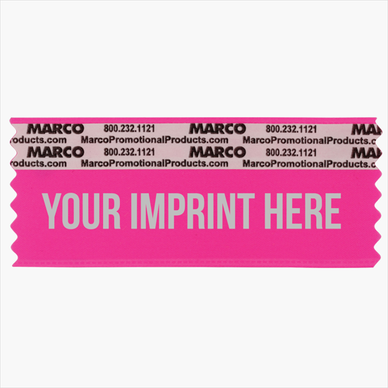 4 x 1 5/8 Horizontal Ribbon - Custom Title 