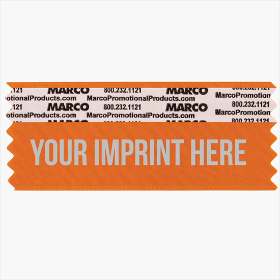 4 x 1 5/8 Horizontal Ribbon - Custom Title 