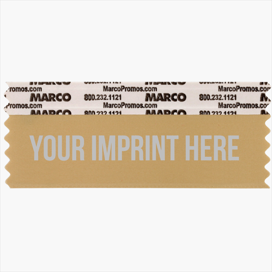 4 x 1 5/8 Horizontal Ribbon - Custom Title 