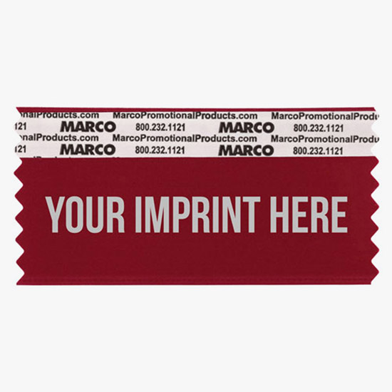 4 x 2 Horizontal Ribbon - Custom Title