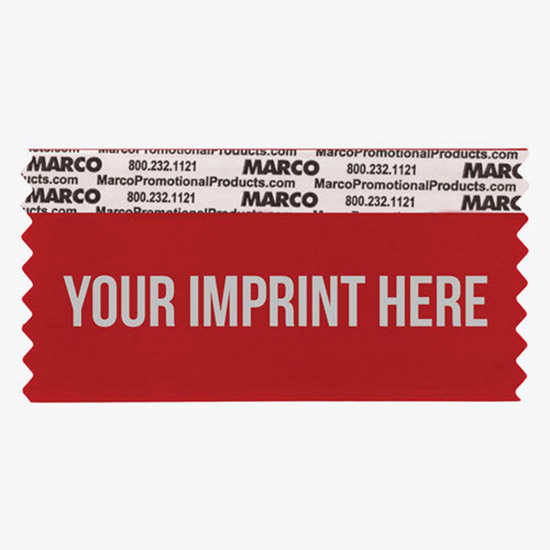 4 x 2 Horizontal Ribbon - Custom Title