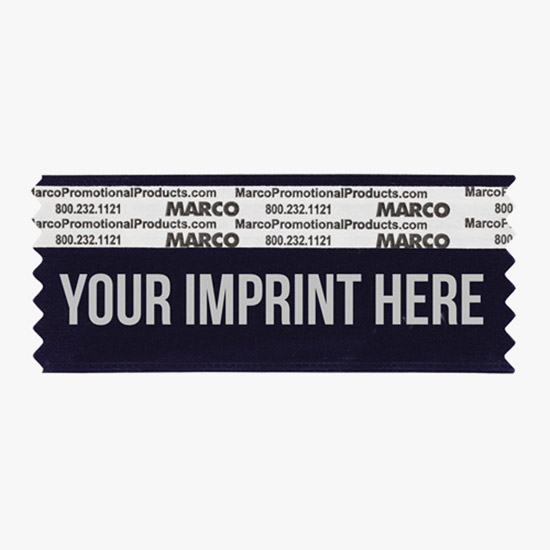 3 1/2 x 1 5/8 Horizontal Ribbon - Custom Title