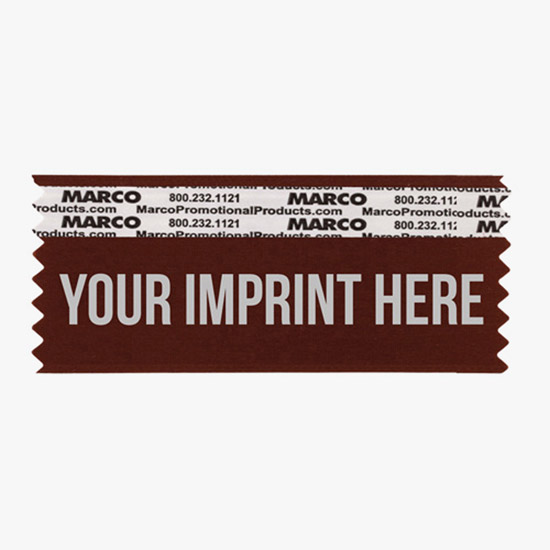 3 1/2 x 1 5/8 Horizontal Ribbon - Custom Title