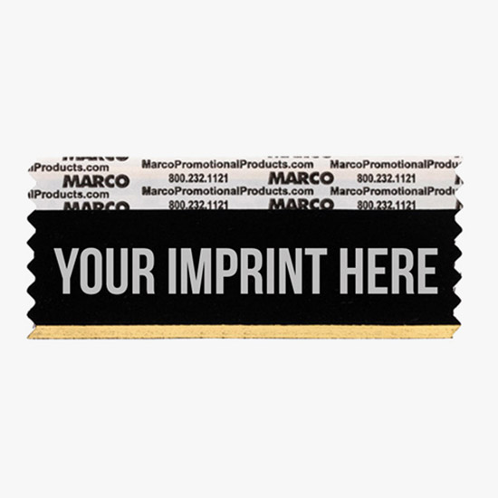 3 1/2 x 1 5/8 Horizontal Ribbon - Custom Title