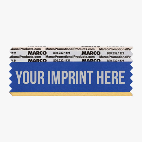 3 1/2 x 1 5/8 Horizontal Ribbon - Custom Title