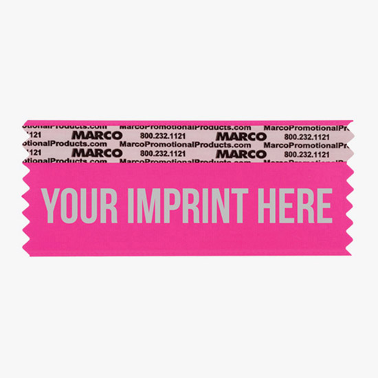 3 1/2 x 1 5/8 Horizontal Ribbon - Custom Title