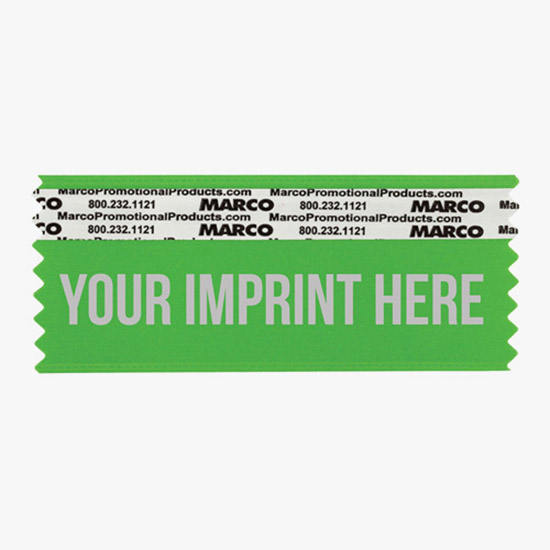 3 1/2 x 1 5/8 Horizontal Ribbon - Custom Title