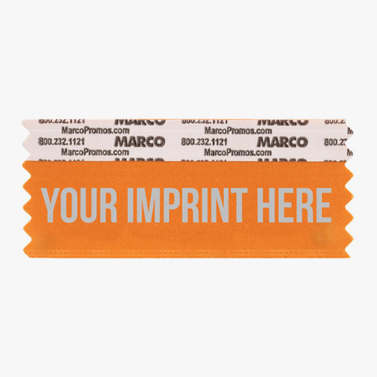 3 1/2 x 1 5/8 Horizontal Ribbon - Custom Title