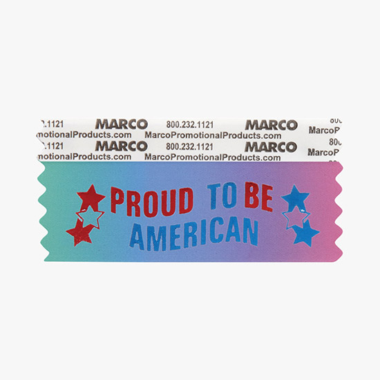 3 1/2 x 1 5/8 Horizontal Ribbon - Custom Title
