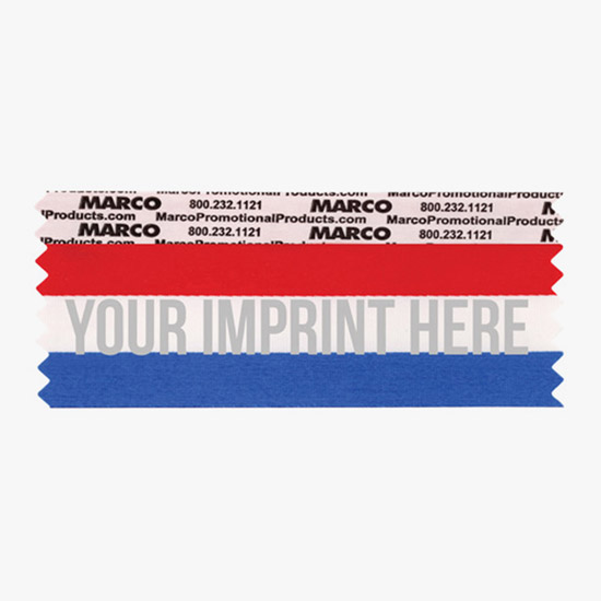 3 1/2 x 1 5/8 Horizontal Ribbon - Custom Title