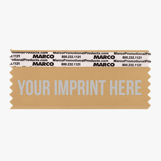 3 1/2 x 1 5/8 Horizontal Ribbon - Custom Title