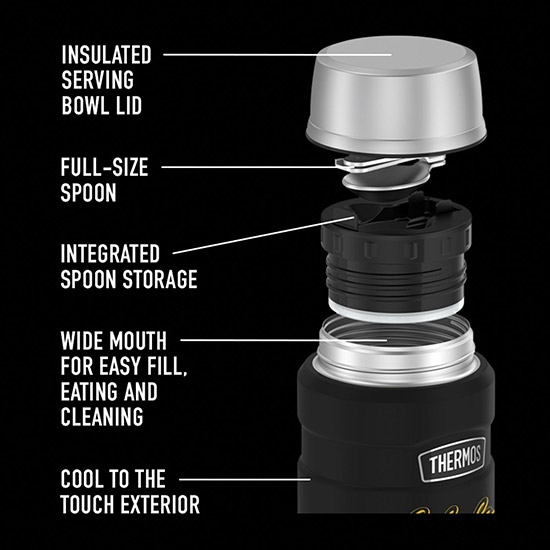 16 oz Thermos® King Stainless Steel Food Jar
