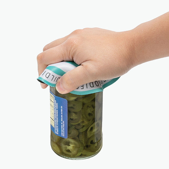 Full Color Round Rubber Back Jar Opener