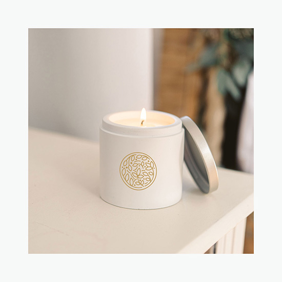 Cement Candle