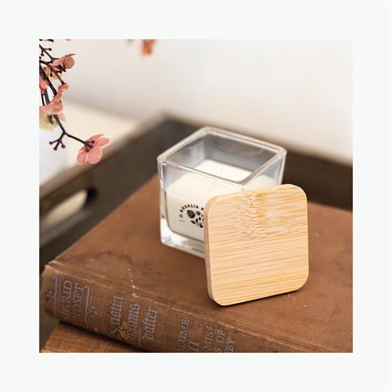 Mini Candle with Bamboo Lid